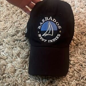 Black Barbados West Indies Cap